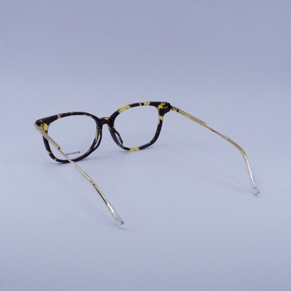 Bottega Veneta BV1074OA 002 Eyeglasses Havana/Gold 53mm Square Frame - Picture 7 of 11